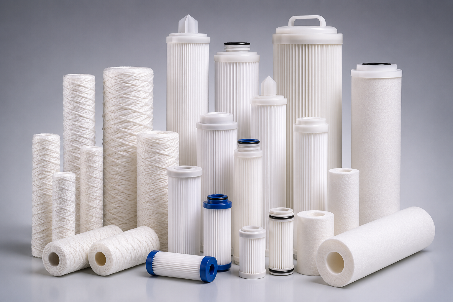 MICRON FILTER (CARTRIDGE FILTERS ALL SIZES SPUN & WOUND)